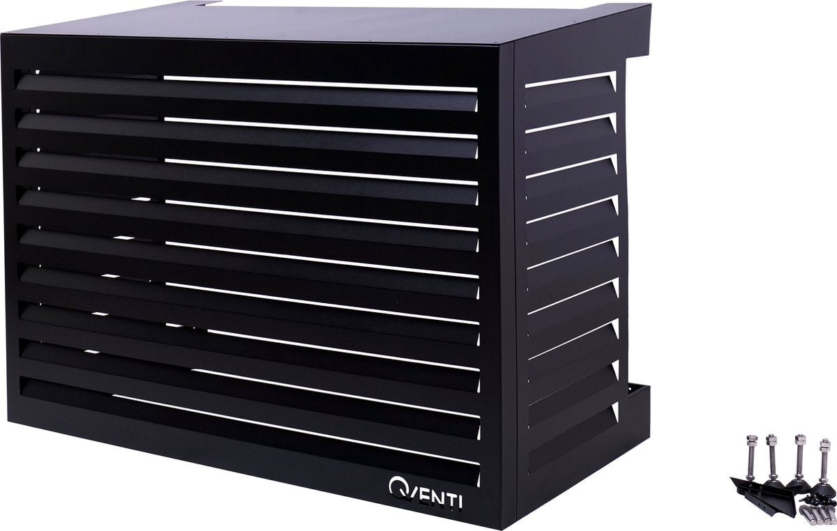 QVENTI - airco & warmtepomp buitenunit omkasting - 100x75x50cm - small - 5 jaar garantie - Airco - omkasting.com