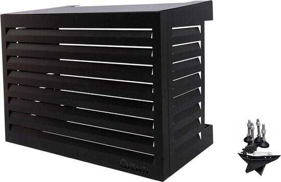 QVENTI - airco & warmtepomp buitenunit omkasting - 115x 85x 57,5cm - medium - 5 jaar garantie - Airco - omkasting.com