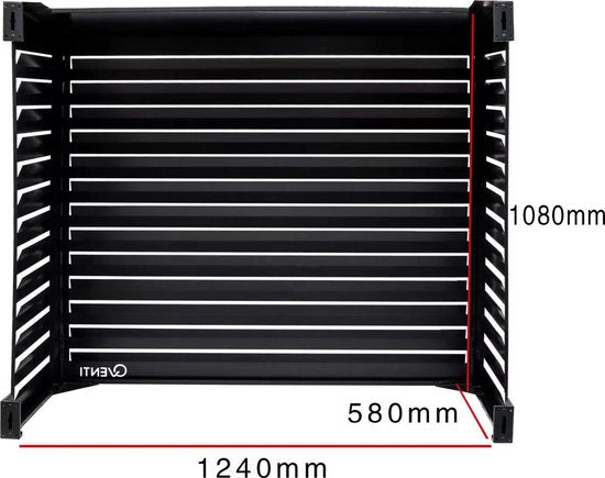 QVENTI - Airco & Warmtepomp Buitenunit Omkasting – 130 x 115 x 65cm – 5 jaar garantie - Airco - omkasting.com