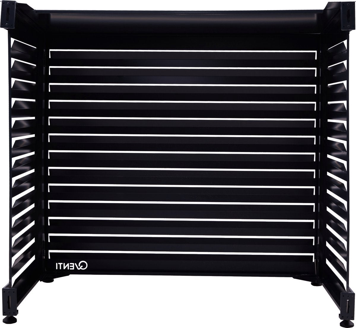 QVENTI - Airco & Warmtepomp Buitenunit Omkasting – 130 x 115 x 65cm – 5 jaar garantie - Airco - omkasting.com