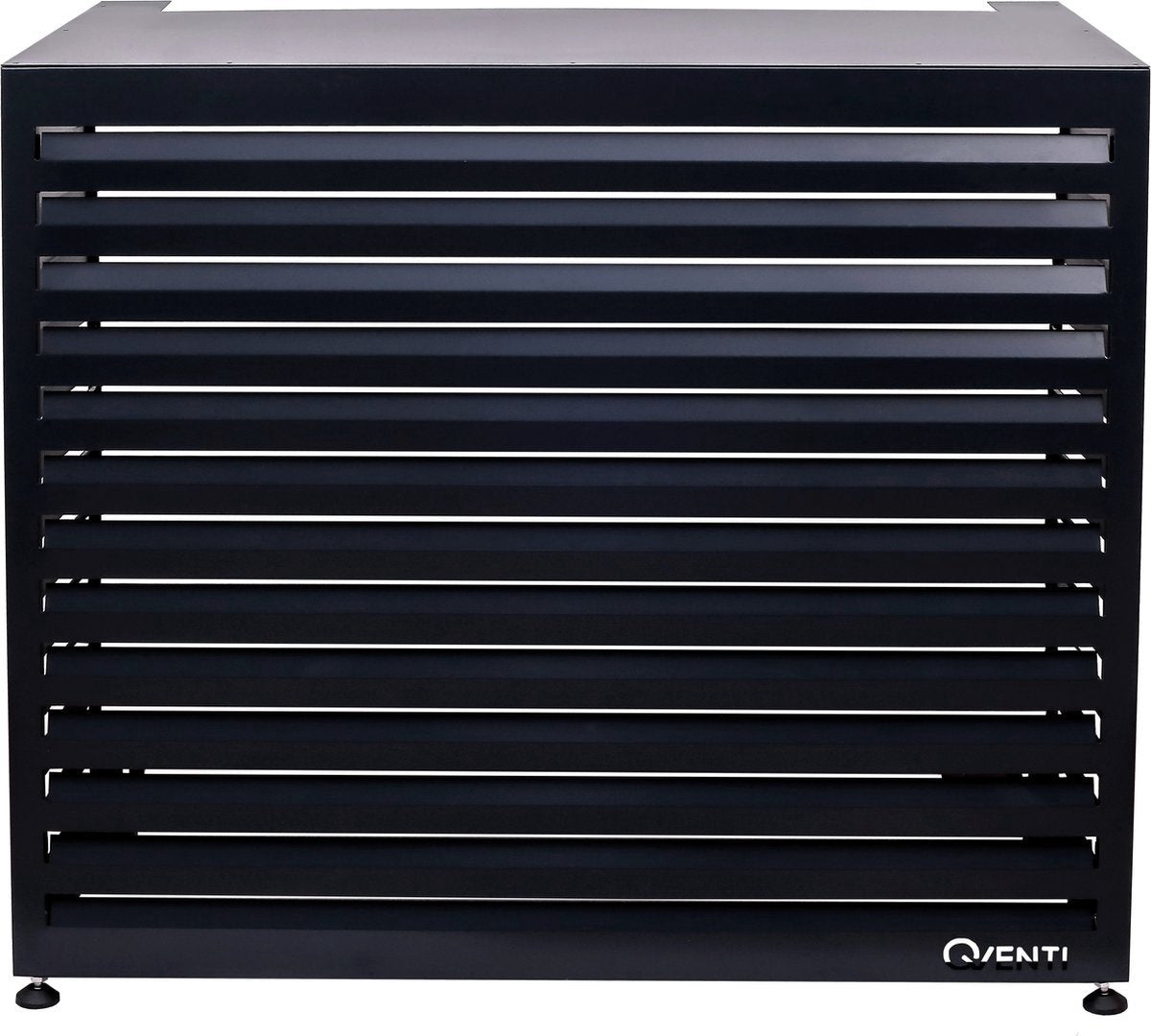 QVENTI - Airco & Warmtepomp Buitenunit Omkasting – 130 x 115 x 65cm – 5 jaar garantie - Airco - omkasting.com